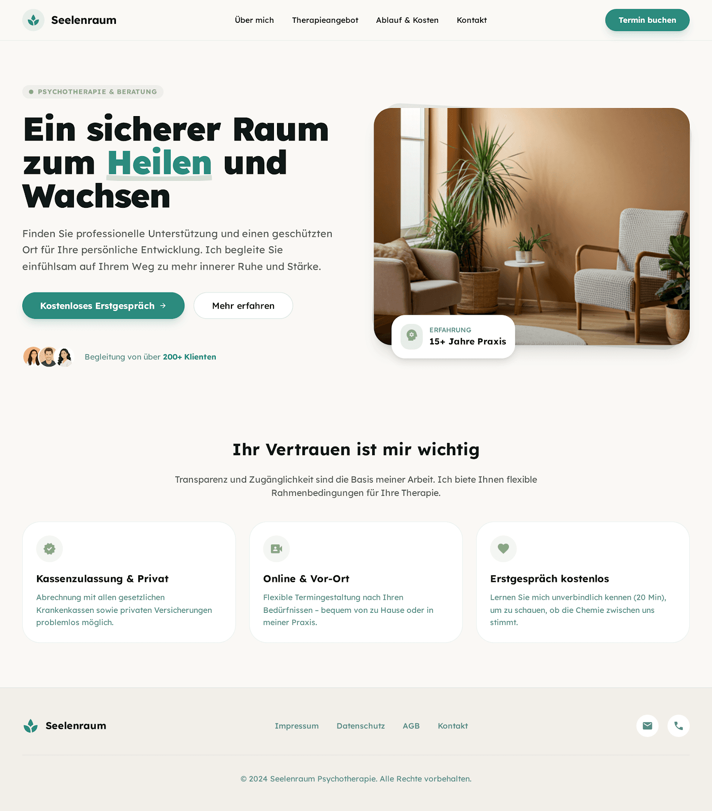 Berater & Therapeuten Portal